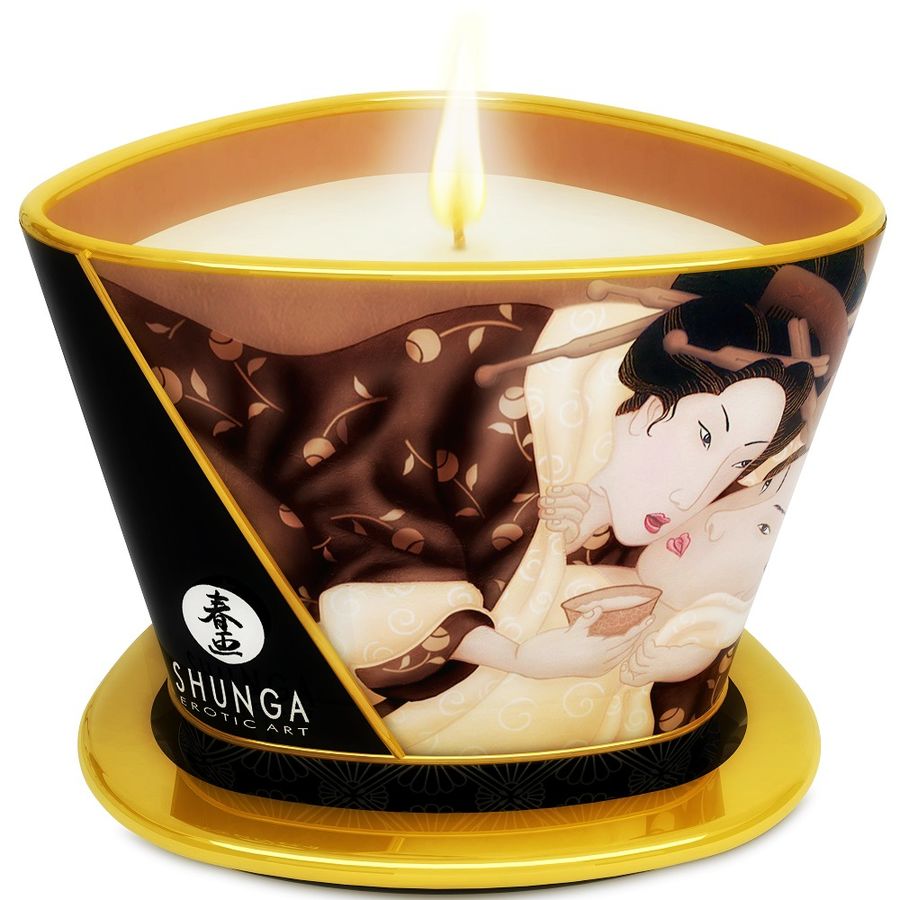 Bougie de massage au chocolat mini — SHUNGA CANDLES