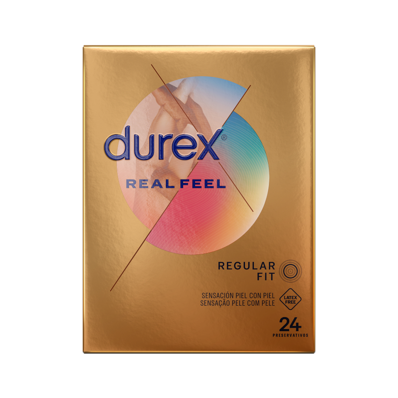 Préservatifs RealFeel sans latex 24 unités — Durex Condoms