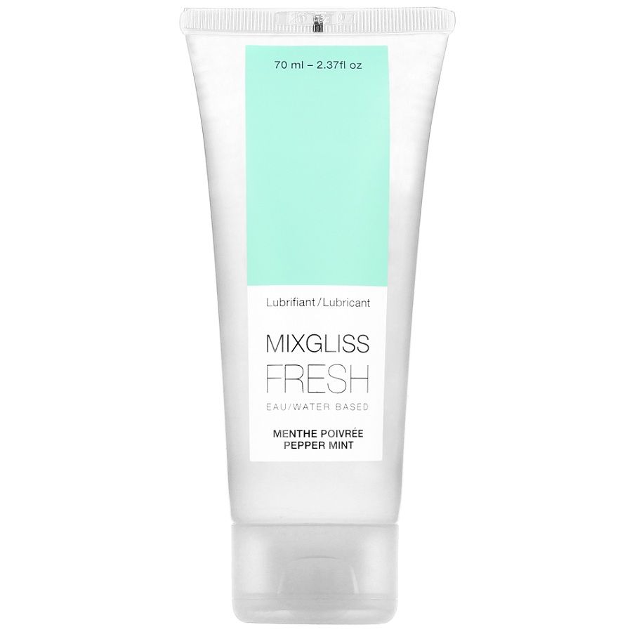 Lubrifiant base d'eau effet froid saveur menthe — MIXGLISS