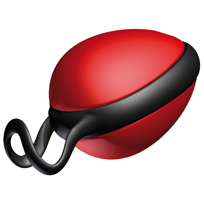 Balle de plaisir simple rouge effet trampoline — JOYDIVISION JOYBALLS