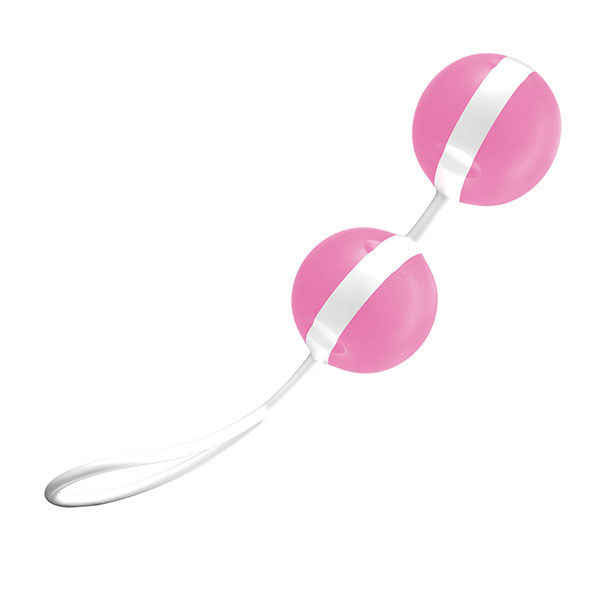 Boules de geisha stimulantes effet trampoline rose — JOYDIVISION JOYBALLS