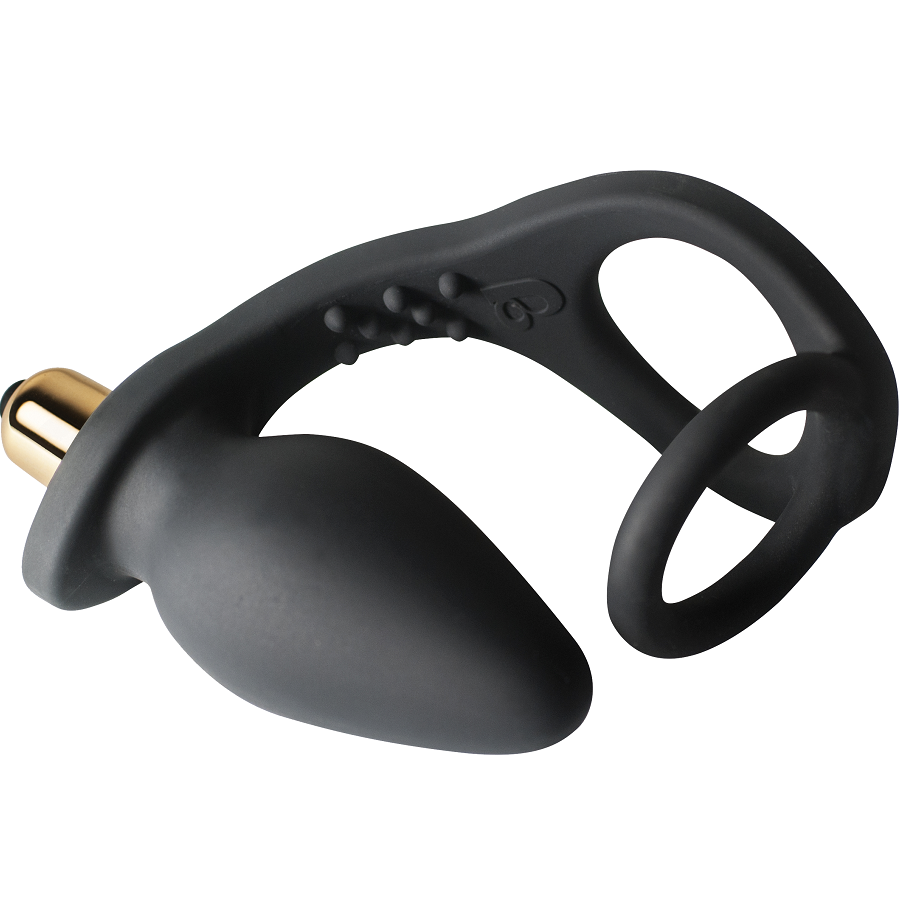 Stimulateur prostatique double anneau vibrant — ROCKS-OFF