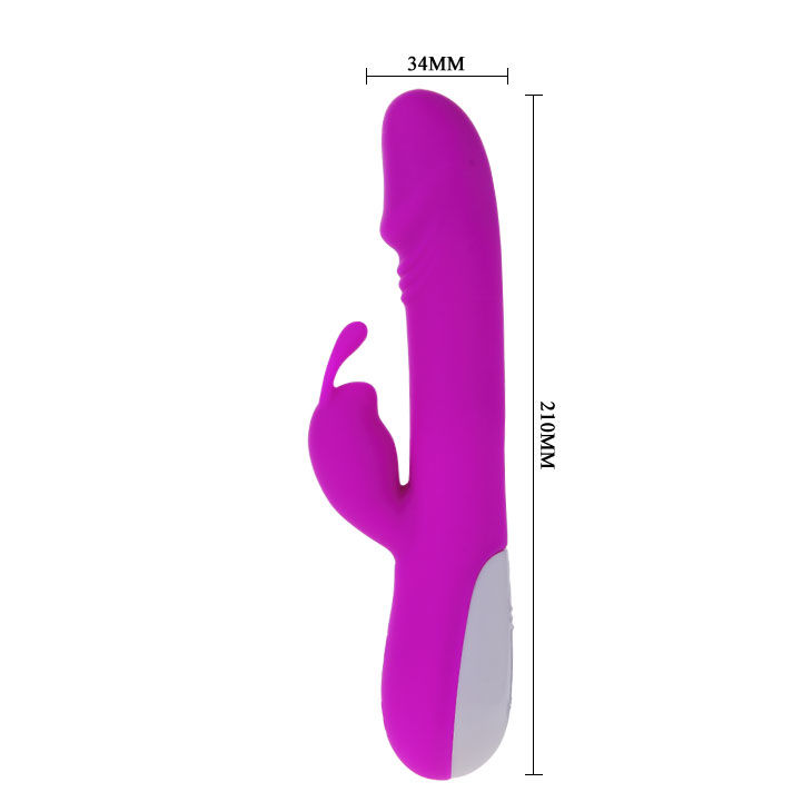 Vibrateur Robert avec stimulateur de clitoris — PRETTY LOVE FLIRTATION