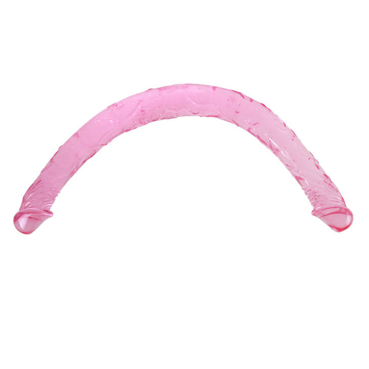 Double pénis souple en gelée 44,5 cm — BAILE ANAL