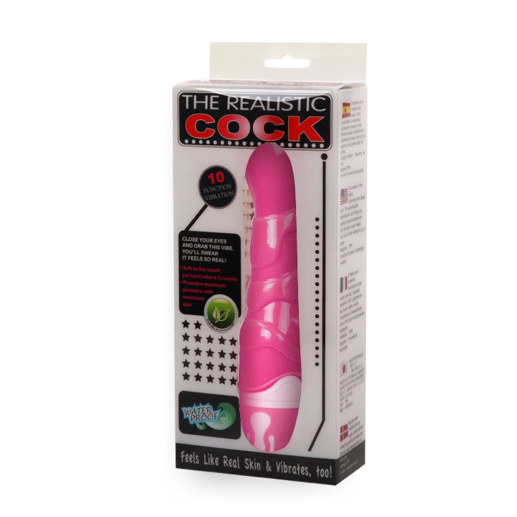 Vibromasseur réaliste rose 21,8 cm — BAILE VIBRATORS