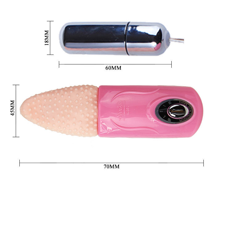 Stimulateur lingual vibrant à 3 vitesses — BAILE VIBRATORS