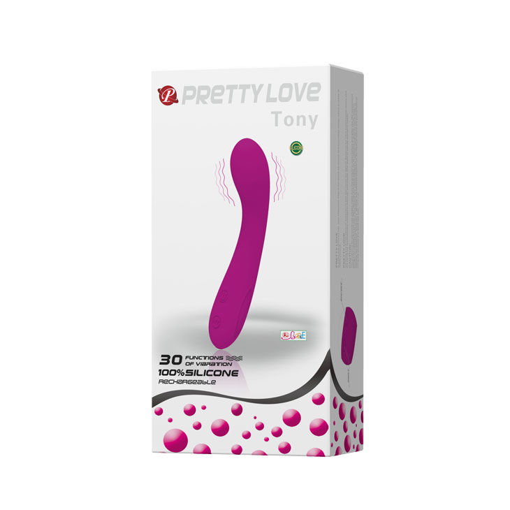 Vibromasseur lilas double moteur rechargeable — PRETTY LOVE HIGH GRADE