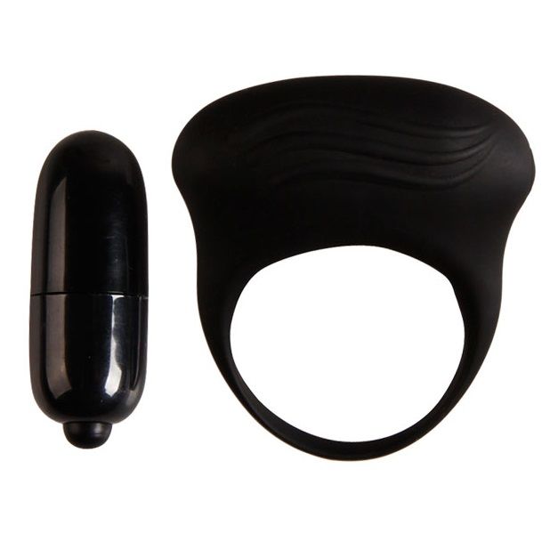 Anneau vibrant stimulateur en silicone — PRETTY LOVE MALE
