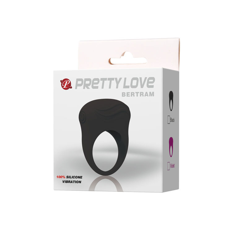 Anneau vibrant stimulateur en silicone — PRETTY LOVE MALE
