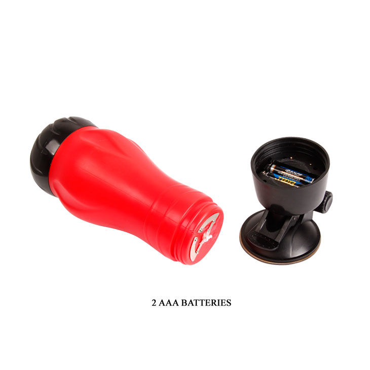 Masturbateur vibrant à ventouse Flora — CRAZY BULL