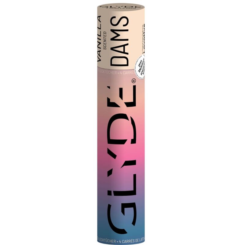 Digue dentaire latex pour sexe oral parfum vanille — SHEER GLYDE