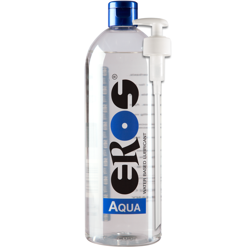 Lubrifiant dense à base d'eau 1000 ml — EROS AQUA & SILK