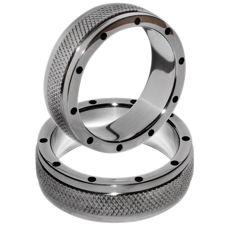 Steel Penis and Testicle Cock Ring 50mm — METAL HARD