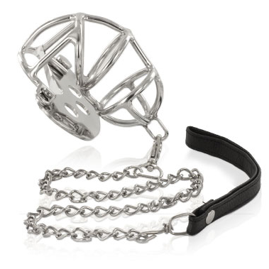 Cage de chasteté métallique avec sangle — METAL HARD