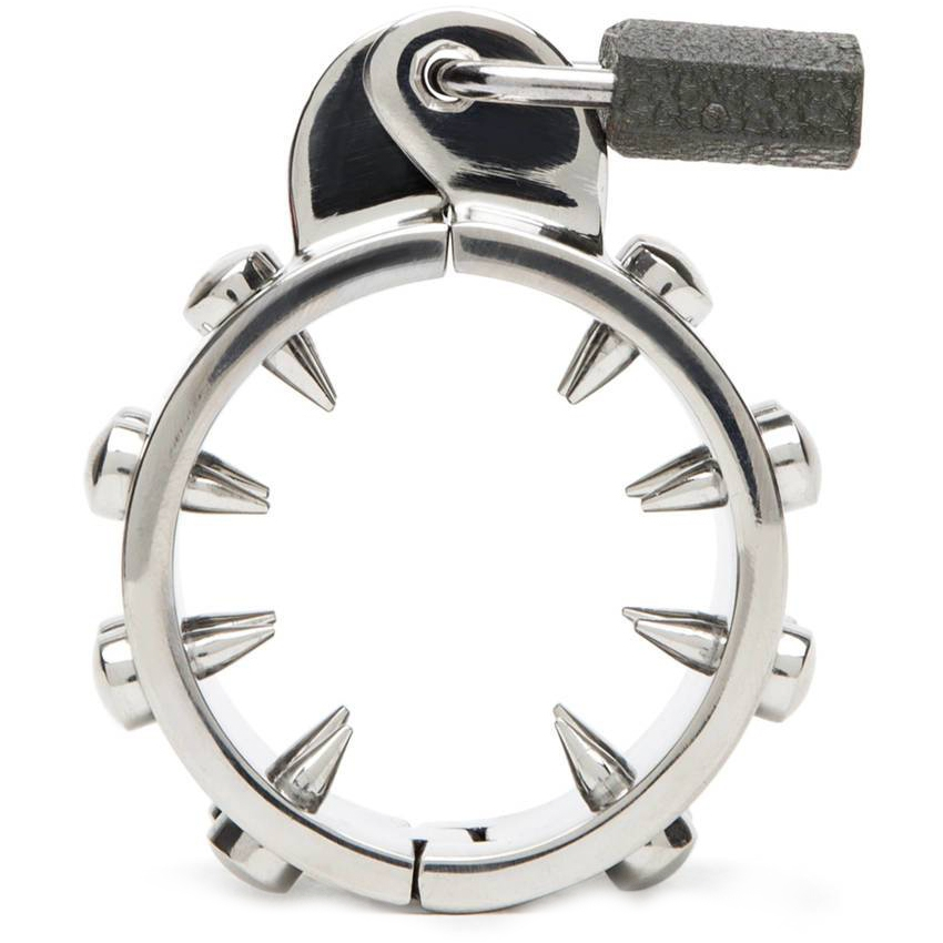 Anneau de chasteté métal à pointes — METAL HARD