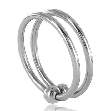 Anneau double glan en acier 28 mm — METAL HARD