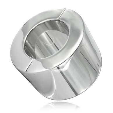 Anneau testicule en acier inoxydable 56 mm — METAL HARD