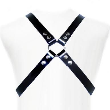 Harnais de corps en cuir réglable — LEATHER BODY