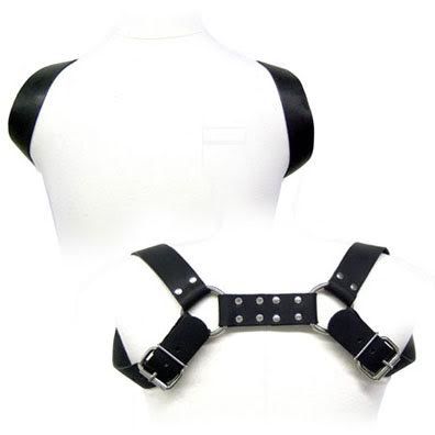 Harnais de corps en cuir réglable — LEATHER BODY