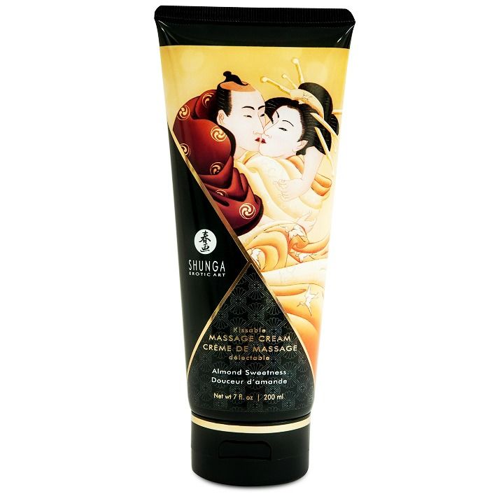 Crème de massage sensuelle aux amandes douces — SHUNGA MASSAGE CREAM