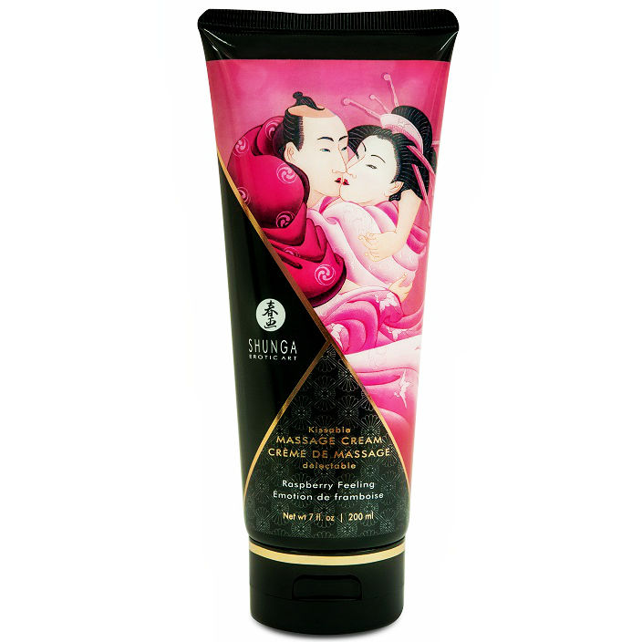Crème de massage sensuelle à la framboise — SHUNGA MASSAGE CREAM