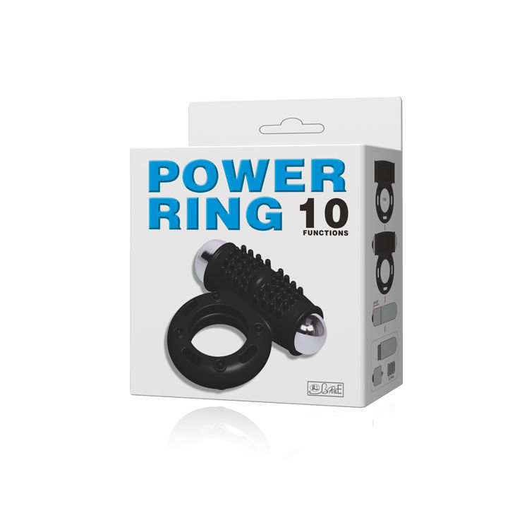 Anneau vibrant Power Ring 10V — BAILE FOR HIM