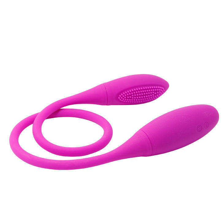 Double vibromasseur flexible en silicone — PRETTY LOVE SMART