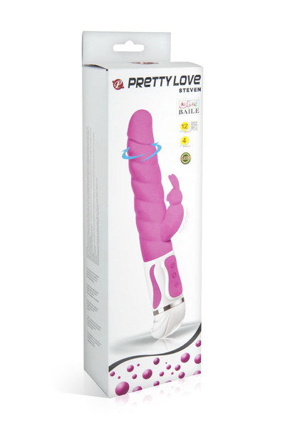Stimulateur lapin rotatif Smart Steven — PRETTY LOVE SMART