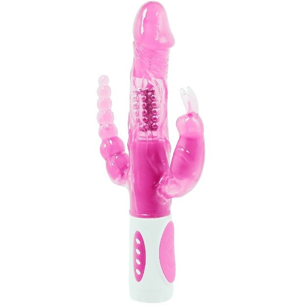 Vibromasseur rotatif triple stimulation — BAILE ROTATIONS