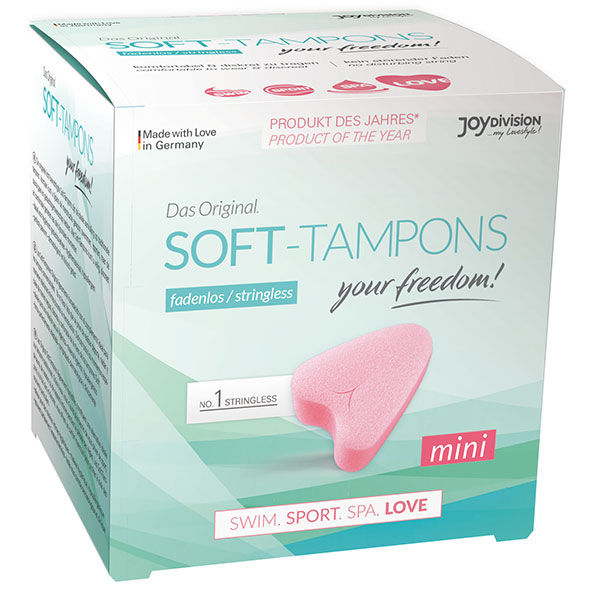 Lot de 3 mini tampons souples originaux — JOYDIVISION SOFT-TAMPONS