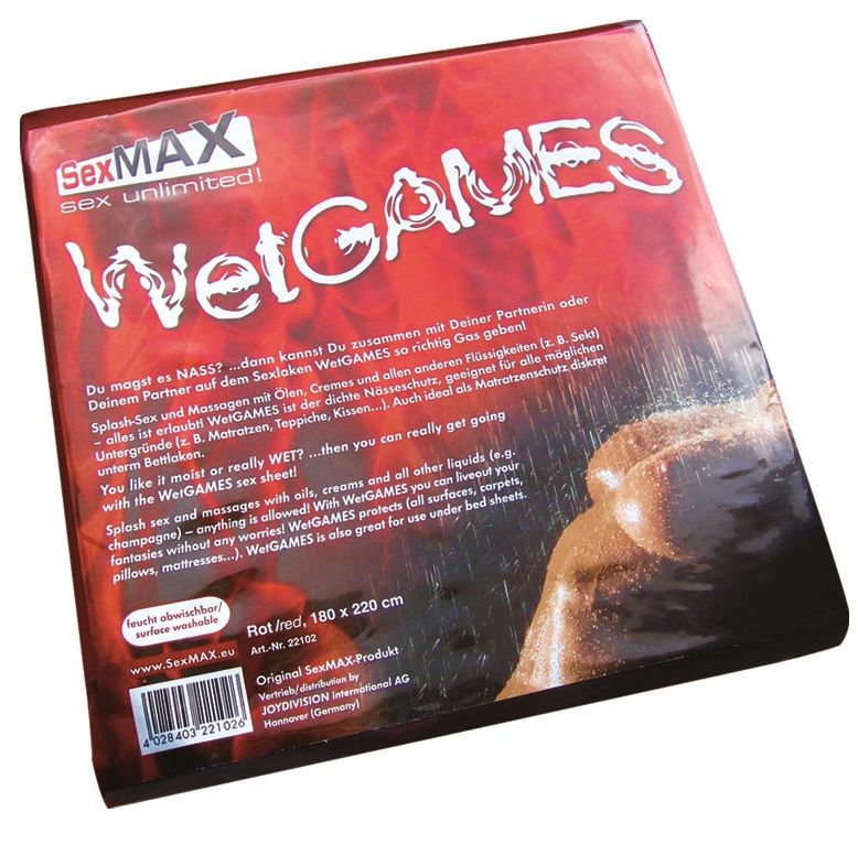Drap de jeux intimes imperméable en latex noir — JOYDIVISION SexMAX