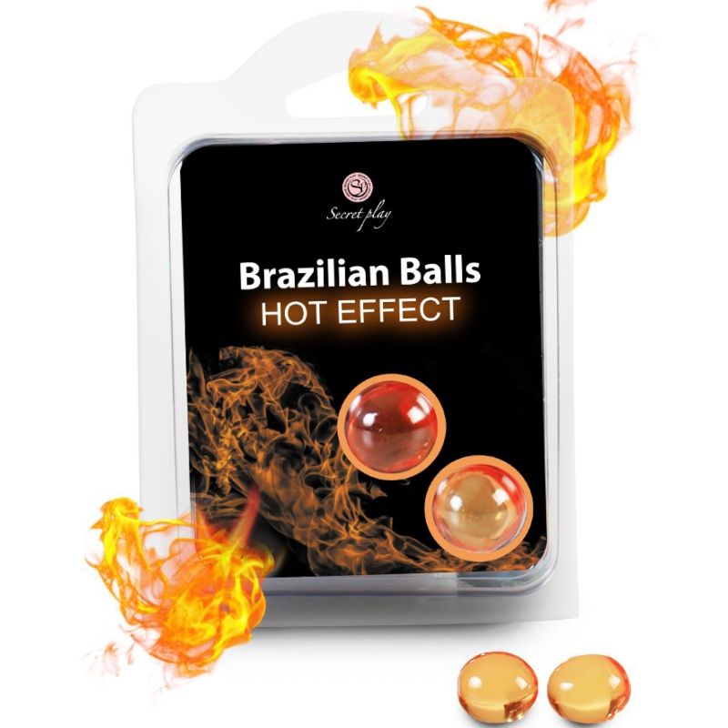 Ballons brésiliens chauffants lubrifiants x2 — SECRETPLAY COSMETIC