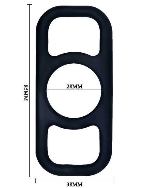 Anneaux d'entraînement en silicone triple — BAILE FOR HIM
