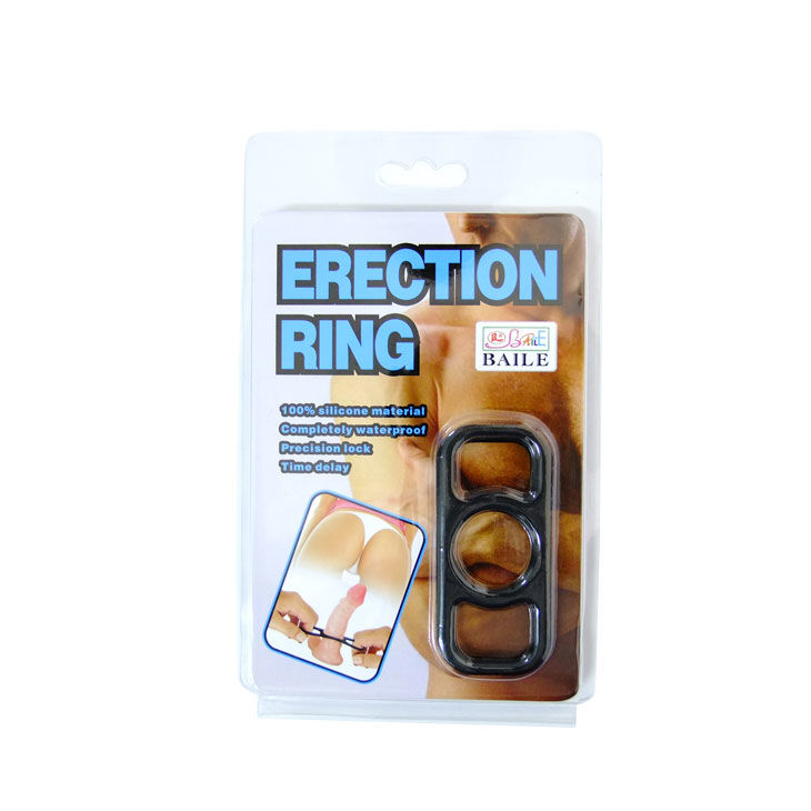 Anneaux d'entraînement en silicone triple — BAILE FOR HIM
