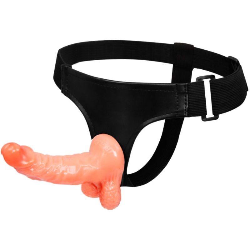 Harnais ajustable avec pénis réaliste et culotte réglable — BAILE HARNESS COLLECTION