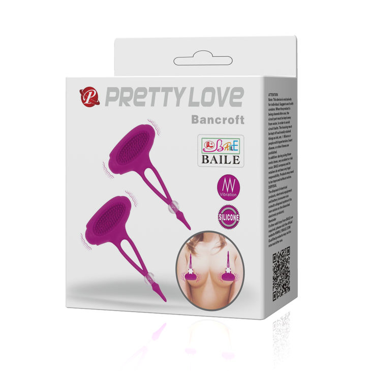 Stimulateur de tétons vibrant Bancroft — PRETTY LOVE FLIRTATION