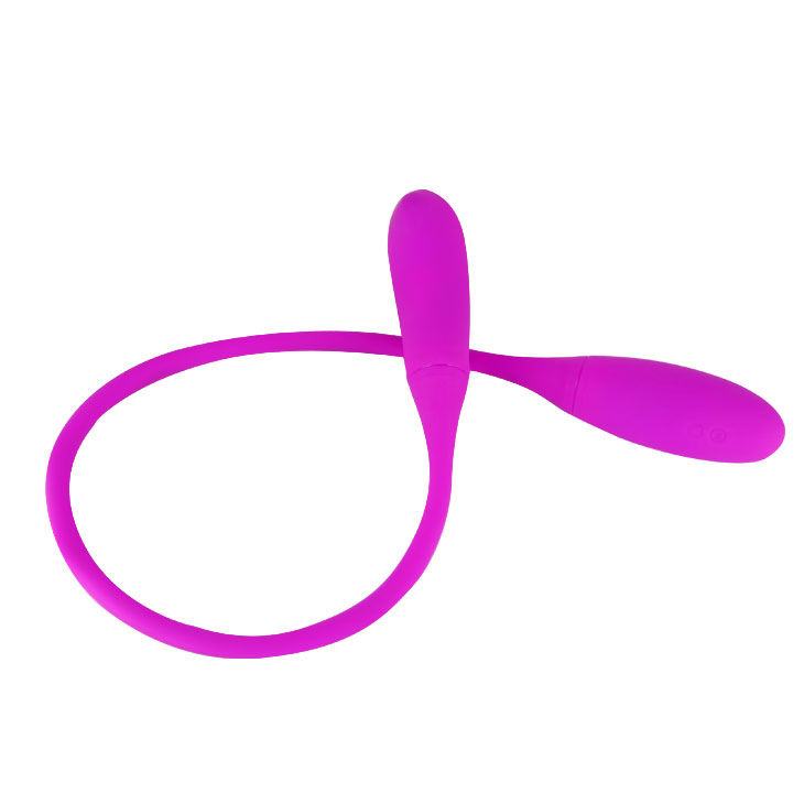 Vibromasseur souple double avec chatouilles et 7 vibrations — PRETTY LOVE SMART