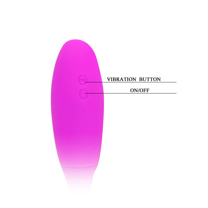Vibromasseur souple double avec chatouilles et 7 vibrations — PRETTY LOVE SMART