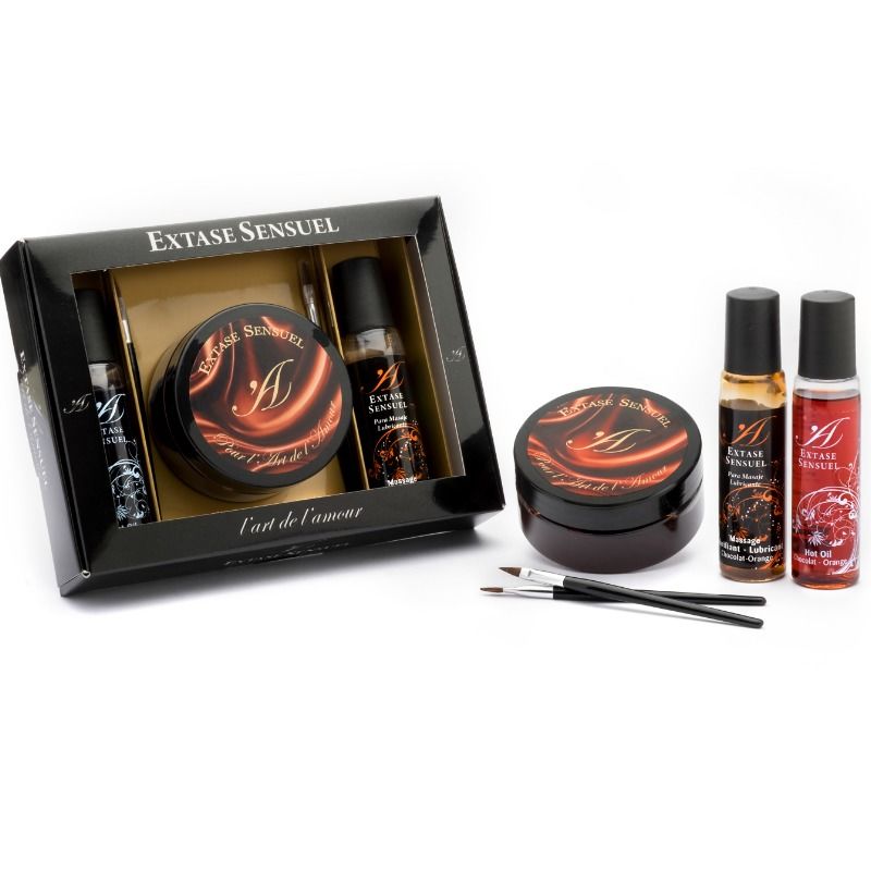 Coffret plaisir chocolaté aphrodisiaque — EXTASE SENSUAL