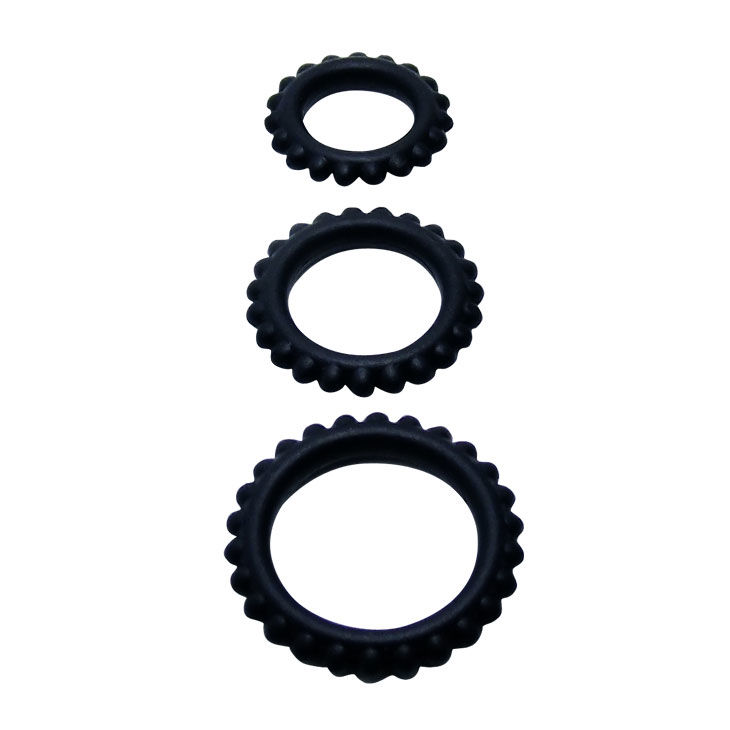 Set de 3 bagues de contention Titan — BAILE FOR HIM