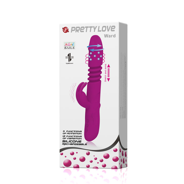 Stimulateur lapin à double action — PRETTY LOVE SMART