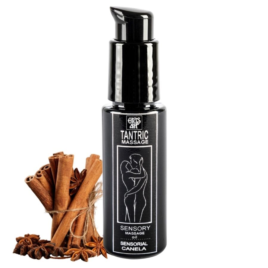 Huile de massage tantrique naturelle à la cannelle aphrodisiaque 30 ml — EROS-ART