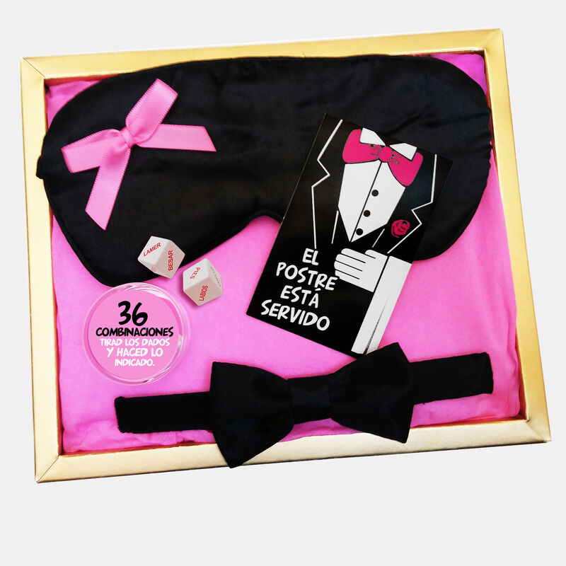 Kit de jeu érotique Le dessert est servi — INEDIT