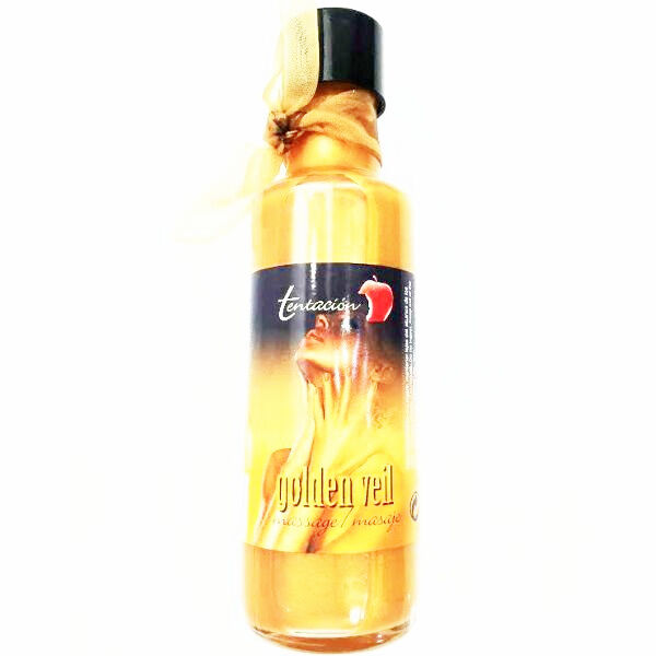 Huile de massage voile doré 100 ml — TENTACION