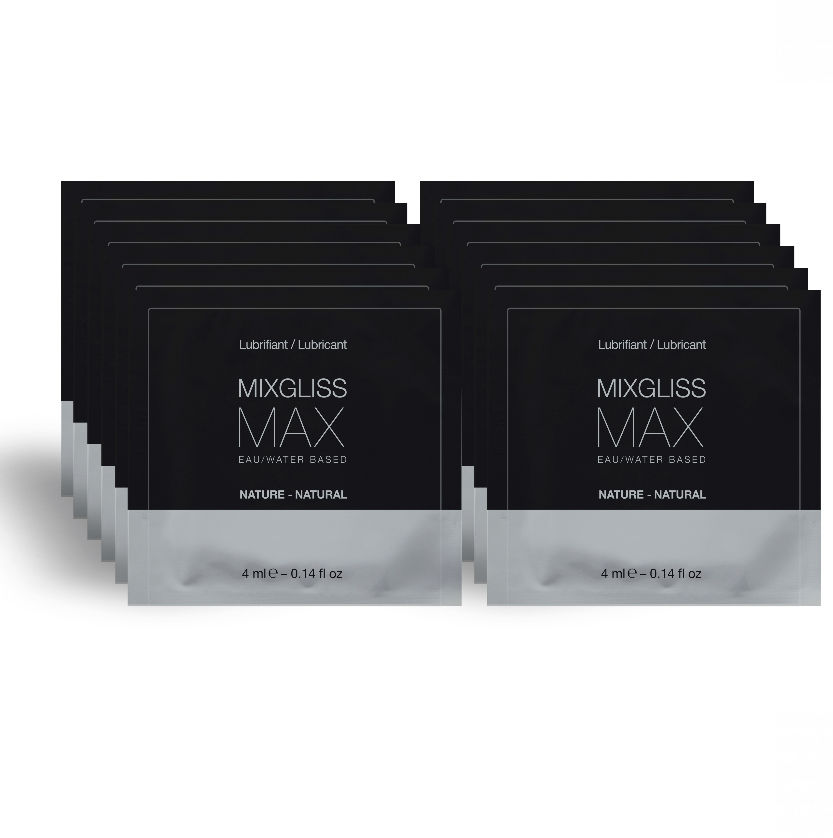 Lubrifiant dilatateur anal max pack 12 unidoses 4 ml — MIXGLISS