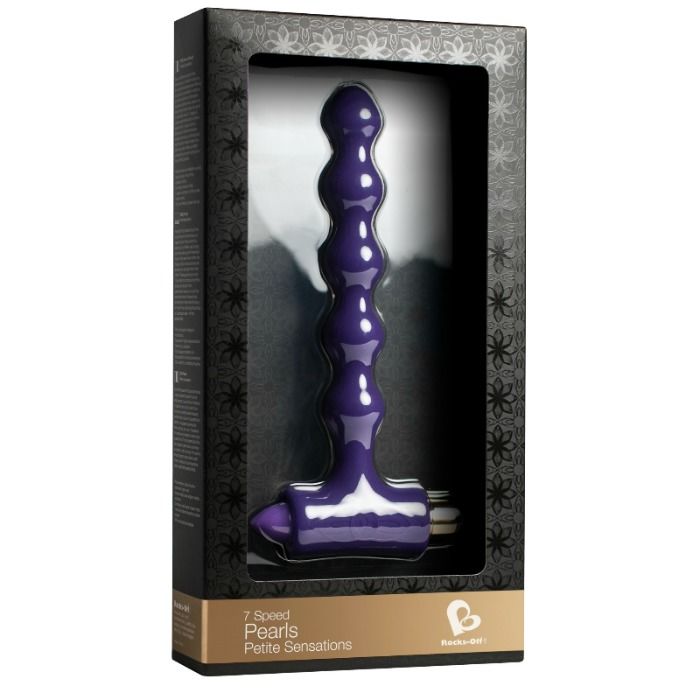 Plug anal vibrant à perles — ROCKS-OFF