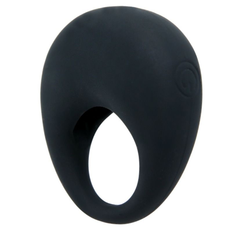 Anneau vibrant trapèze en silicone noir — Pretty Love Male