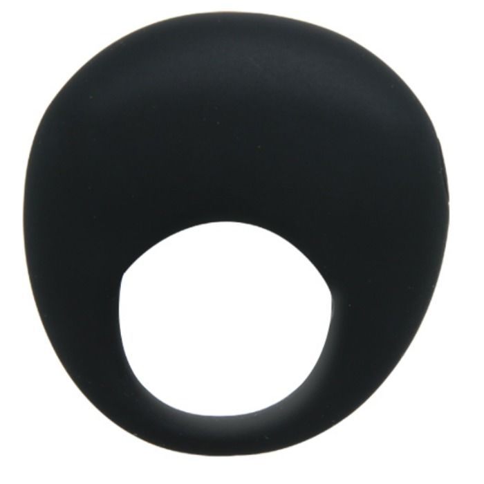 Anneau vibrant trapèze en silicone noir — Pretty Love Male