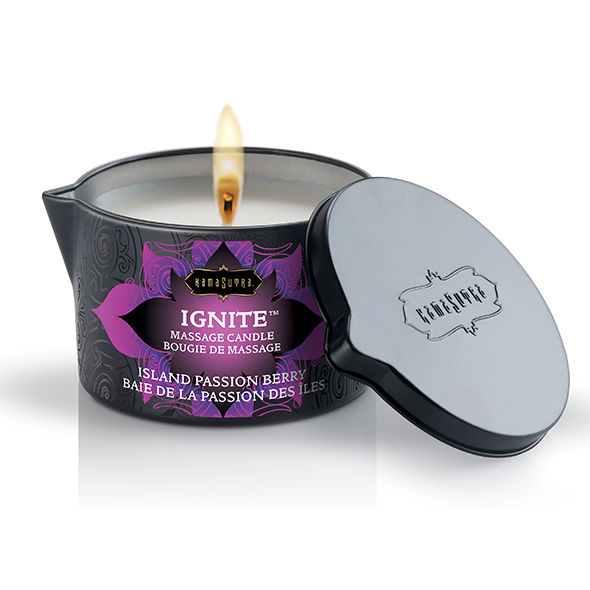 Bougie de massage île de la passion — KAMASUTRA COSMETICS