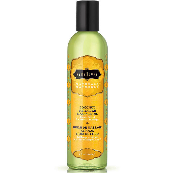 Huile de massage naturelle Piña Colada — KAMASUTRA COSMETICS